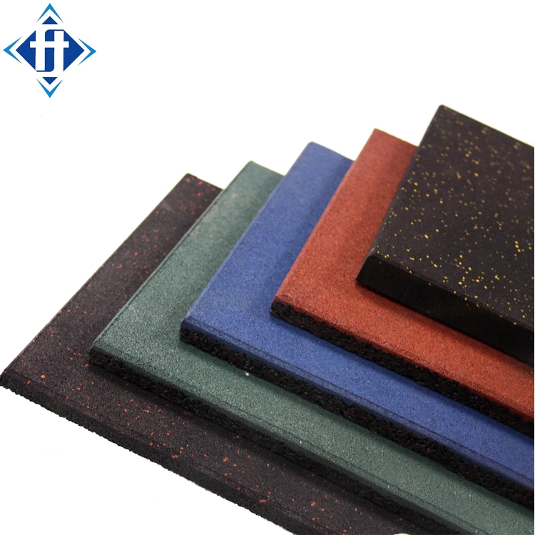 Factory Price Sports Mat Rubber Floor Tiles Garage Gym Flooring