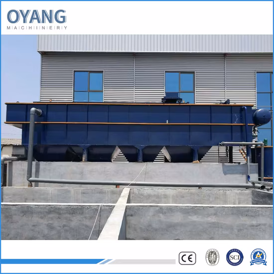 Daf Wastewater/Sewage, Dissolved Air Flotation Plant/System/Machine/Equipment for Industrial/Hospital/Farm/Slaughter/Food/Plastic/Car Wash Waste Water Treatment