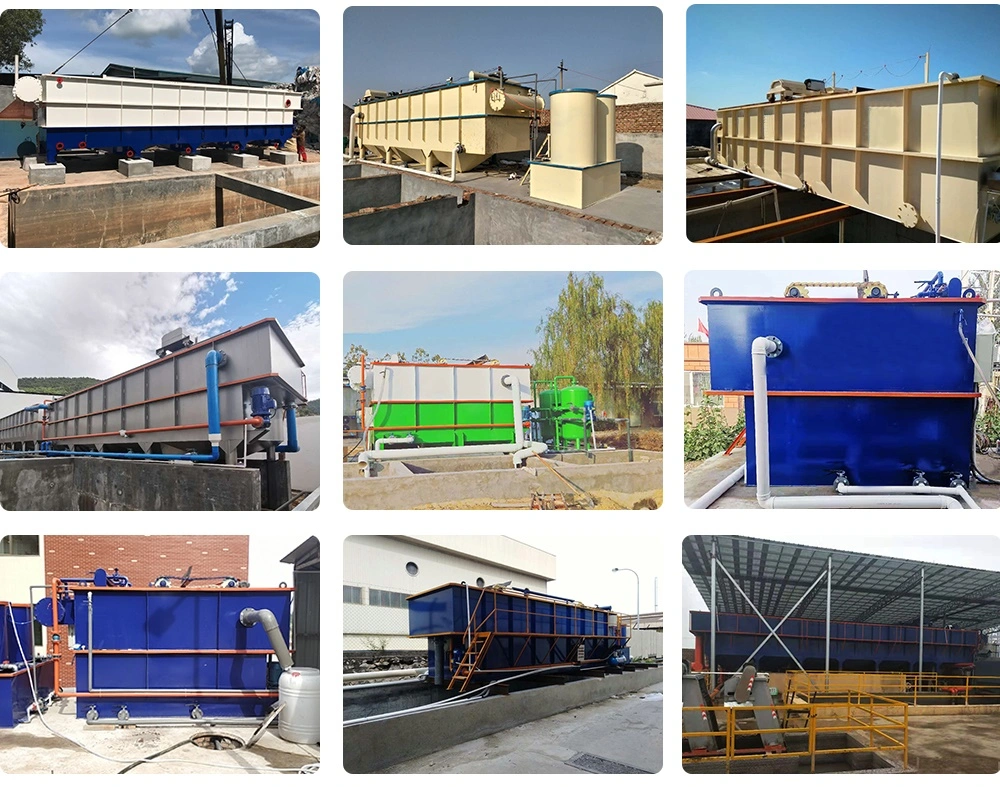 Daf Wastewater/Sewage, Dissolved Air Flotation Plant/System/Machine/Equipment for Industrial/Hospital/Farm/Slaughter/Food/Plastic/Car Wash Waste Water Treatment