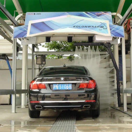 Intelligent Automatic Control Touchless/Contactless Vehicle Cleaning/Washing Electric Machine Car Washing with LED Lighting/Foam System