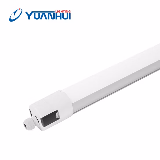 IP65 Extrusion Integrated LED Triproof Tube Light Hot Selling Waterproof LED Tunnel Tri