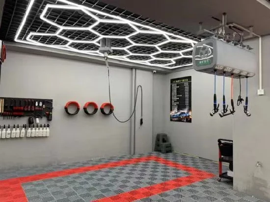 High Strength PVC Car Wash Room Plastic Interlocking Garage Tiles Flooring